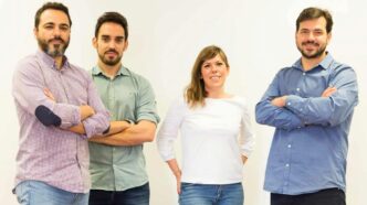 Daniel Gallego, Olga Canto, Ángel Román y Gabriel Cambra