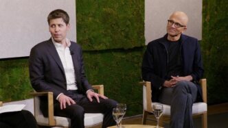 Sam Altman y Satya Nadella