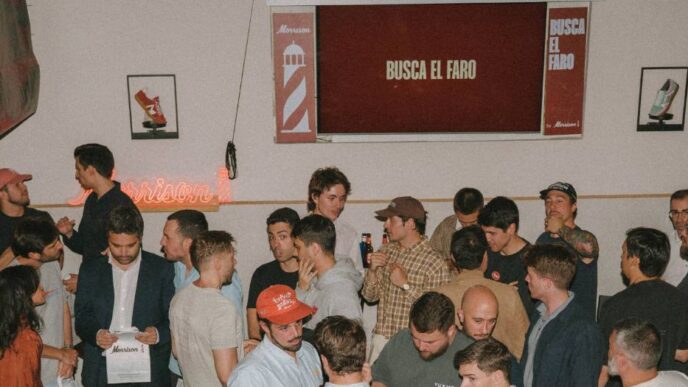 Una fotografía tomada durante el encuentro