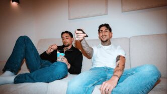 Pablo y Álvaro Valladares, fundadores de Olimpro