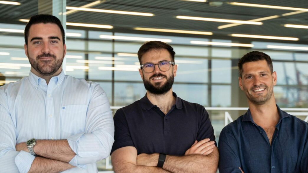 Vicent Dolz, Daniel Fernández Marcos y Francesco Milani