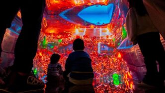 Una fotografía tomada durante el evento