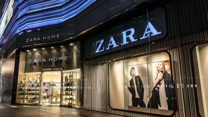 Escaparate de Zara
