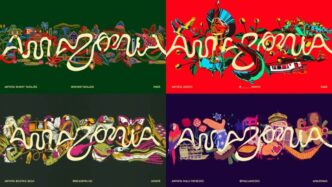 Carteles con la nueva imagen de Amazonía