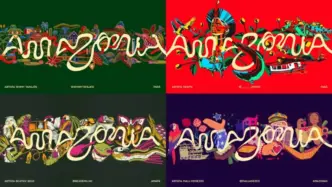 Carteles con la nueva imagen de Amazonía