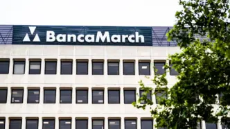 Fachada de Banca March