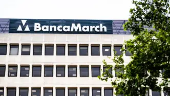 Fachada de Banca March