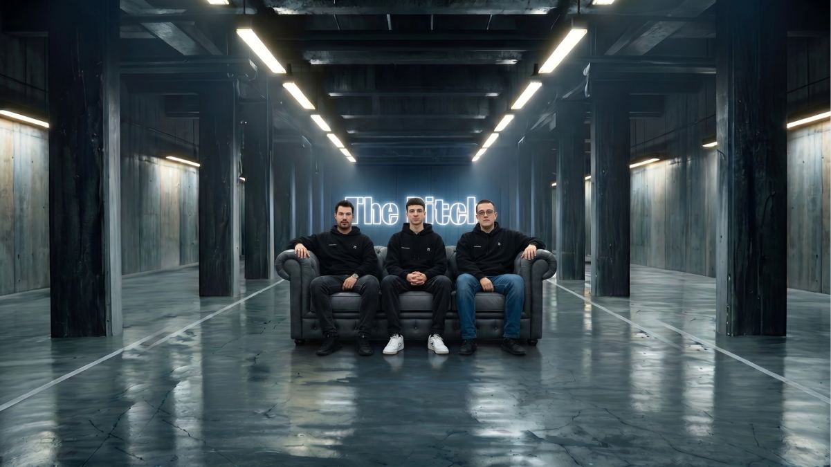 Oriol Carbonell, Nicolás Benhamou y Raúl Miguel Pérez, fundadores de Collectibol