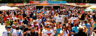 Imagen de una jornada en la Feria del Libro