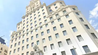 Edificio de Telefónica en Gran Vía