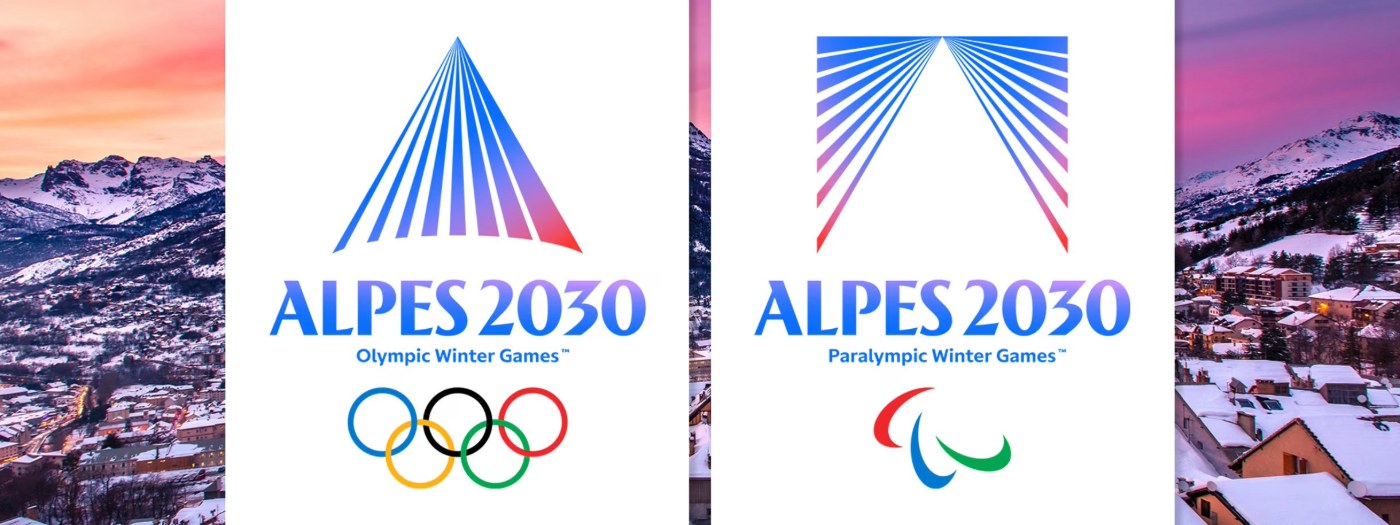 Logos de los Juegos Olímpicos y Paralímpicos 2030