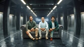 Borja Balle, Daniel Arenas e Ignacio Gamoneda, fundadores de Optiak