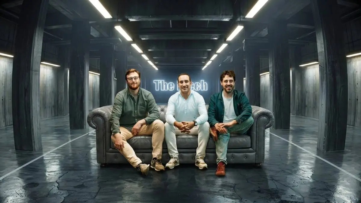 Borja Balle, Daniel Arenas e Ignacio Gamoneda, fundadores de Optiak