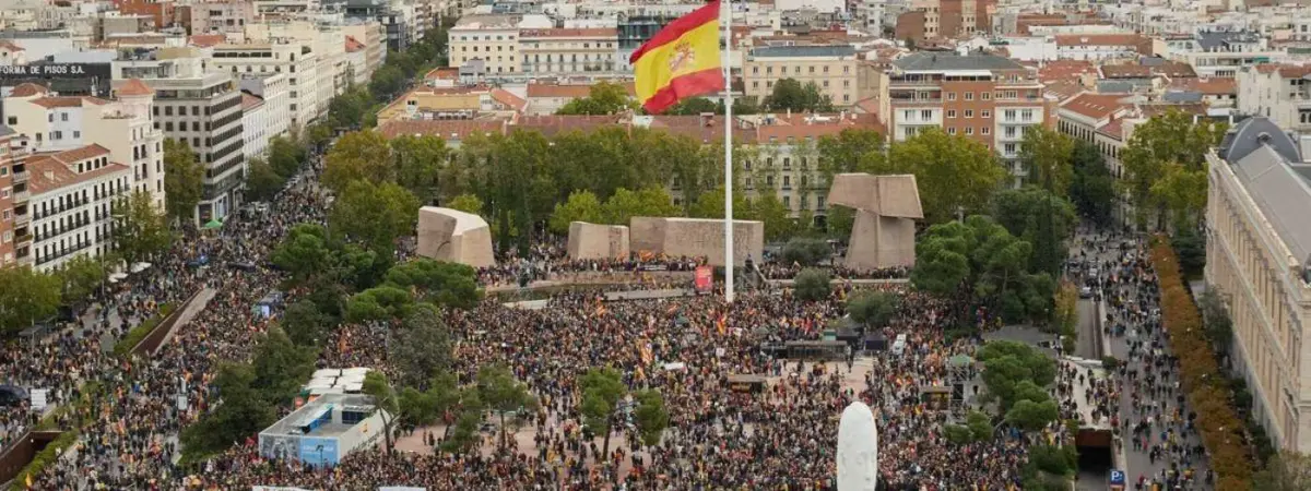 Fan zone en la Plaza de Colón