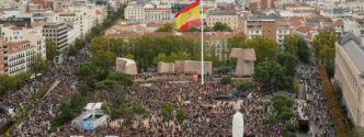 Fan zone en la Plaza de Colón
