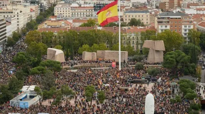 Fan zone en la Plaza de Colón