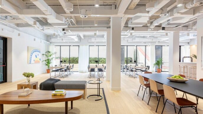 Oficina de We Work en Madrid