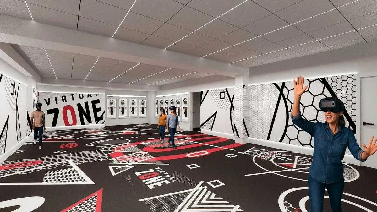 Una de las salas de Virtual Zone