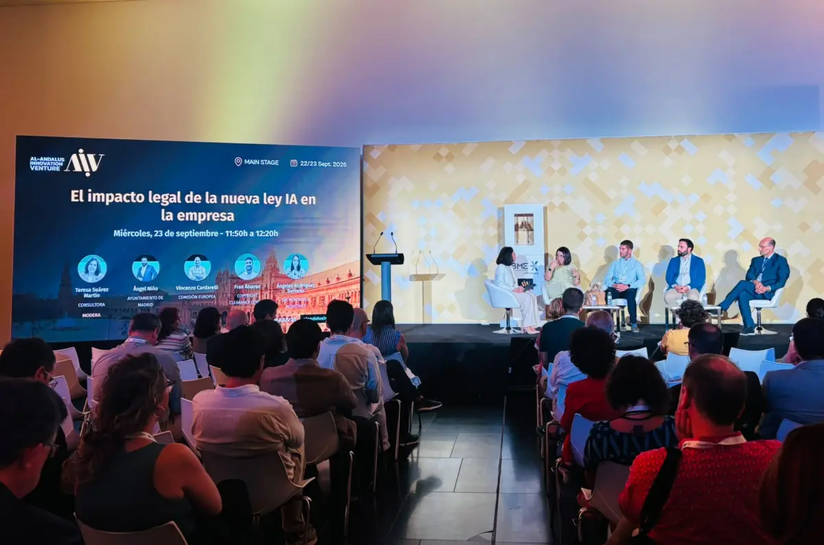 Ángel Niño, en la mesa redonda sobre IA :: Al Andalus Innovation Venture