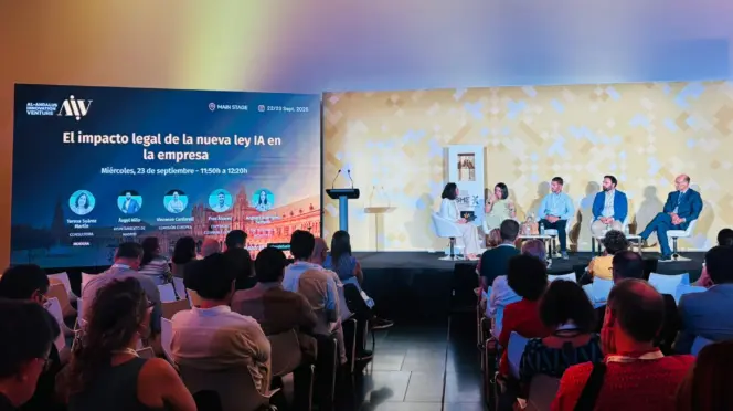 Ángel Niño, en la mesa redonda sobre IA :: Al Andalus Innovation Venture