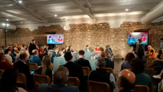 Foto de los componentes de la mesa de Undersummit Logroño