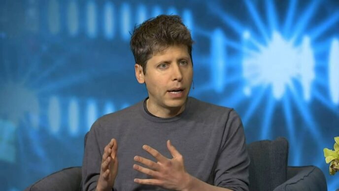 Sam Altman, CEO de OpenAI en el Oracle AI World 2026